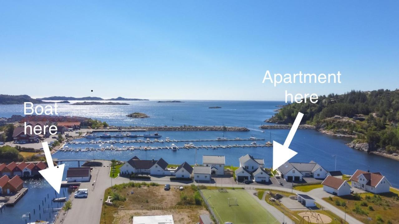 Apartment With Boat Spangereid エクステリア 写真